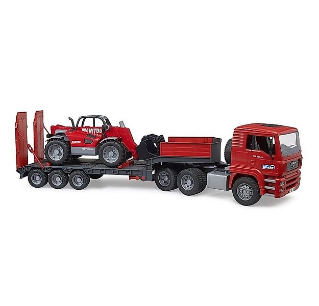 Bruder® Spielzeug-LKW 02774 MAN TGA, (Tieflader mit Manitou Teleskoplader, günstig online kaufen