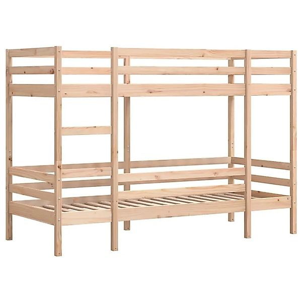 vidaXL Etagenbett ohne Matratze 90x190 cm Massivholz Kiefer 3284221 günstig online kaufen