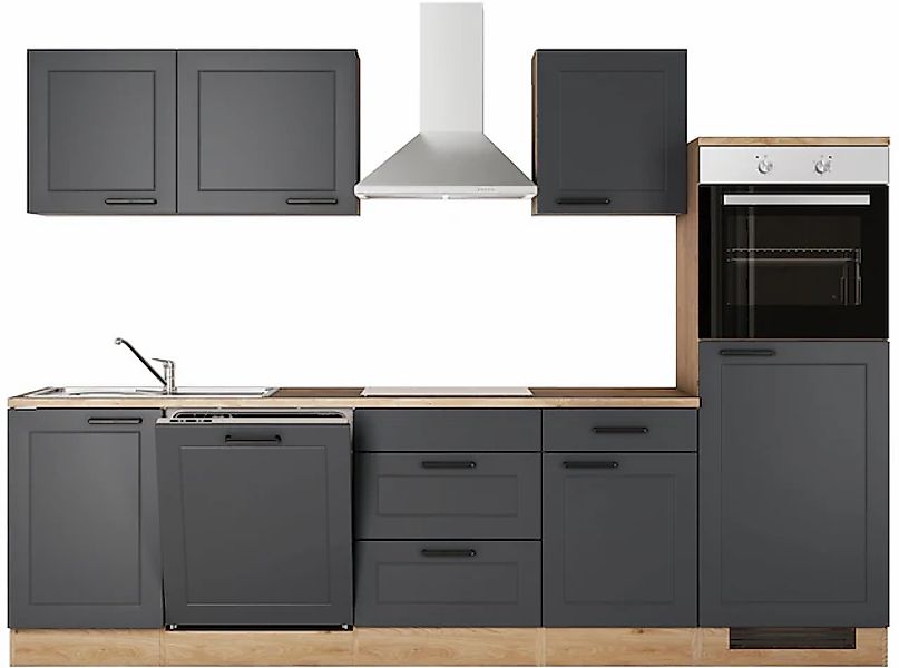 Flex-Well Küche »ROMEO & JULIA, Breite 280 cm«, (G-280-2320-016-ROMEO), wah günstig online kaufen