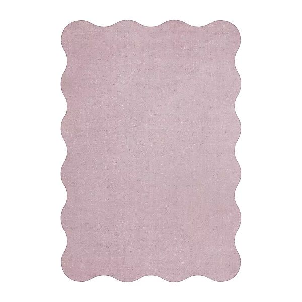 Scallop Wollteppich 160 x 230cm Pink lavender günstig online kaufen