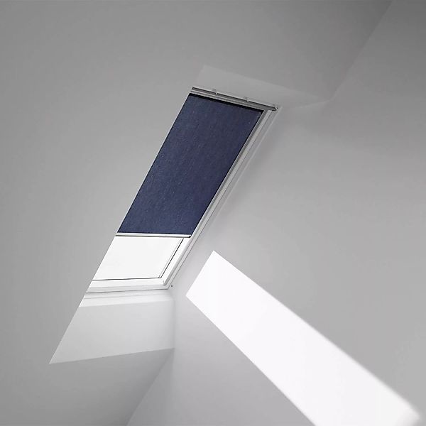 Velux Sichtschutzrollo Manuell RFL U04 9050S Blau günstig online kaufen