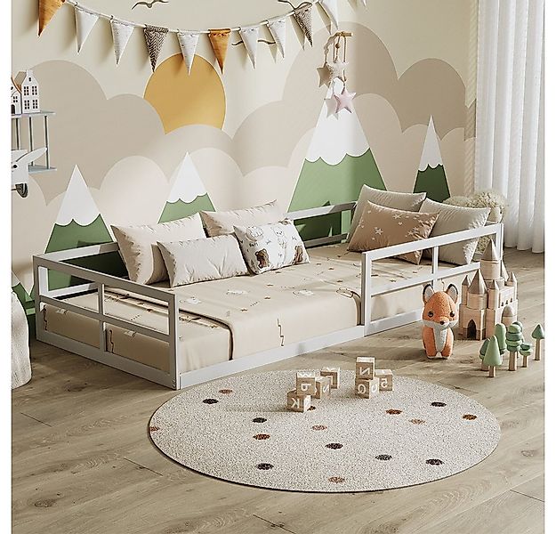 VitaliSpa® Kinderbett Minno, Weiß, 205 x 95 cm ohne Matratze (1-tlg) günstig online kaufen