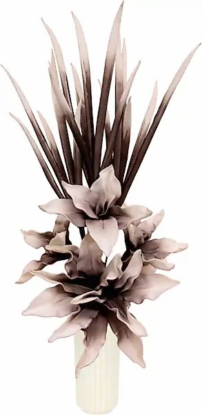 I.GE.A. Kunstblume "Soft-Blumenarrangement", Keramikvase günstig online kaufen