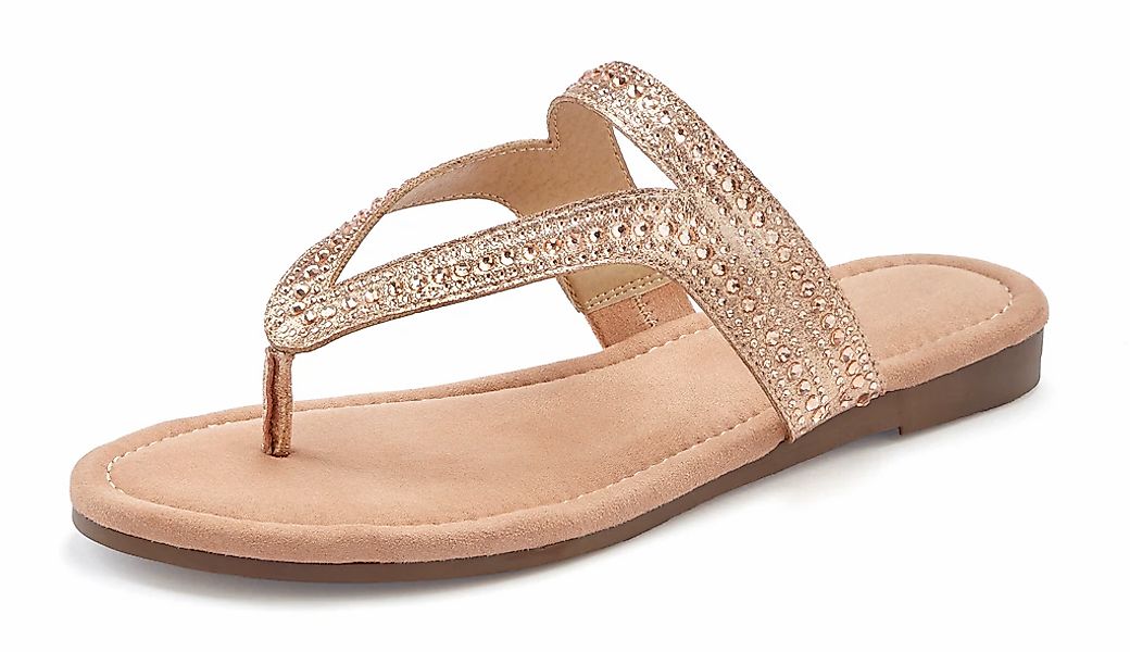 Vivance Pantolette "Mule, Sommerschuh, offener Schuh, Zehentrenner, Sandale günstig online kaufen