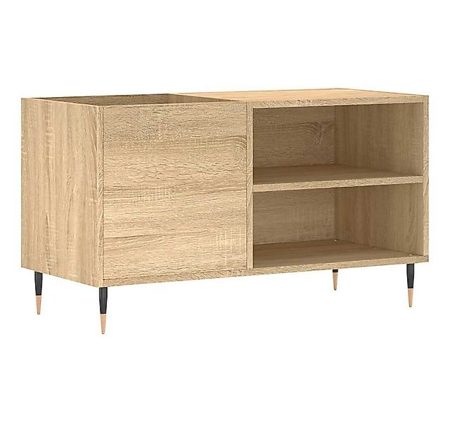 vidaXL Media-Regal Plattenschrank Sonoma-Eiche 85x38x48 cm Holzwerkstoff, 1 günstig online kaufen