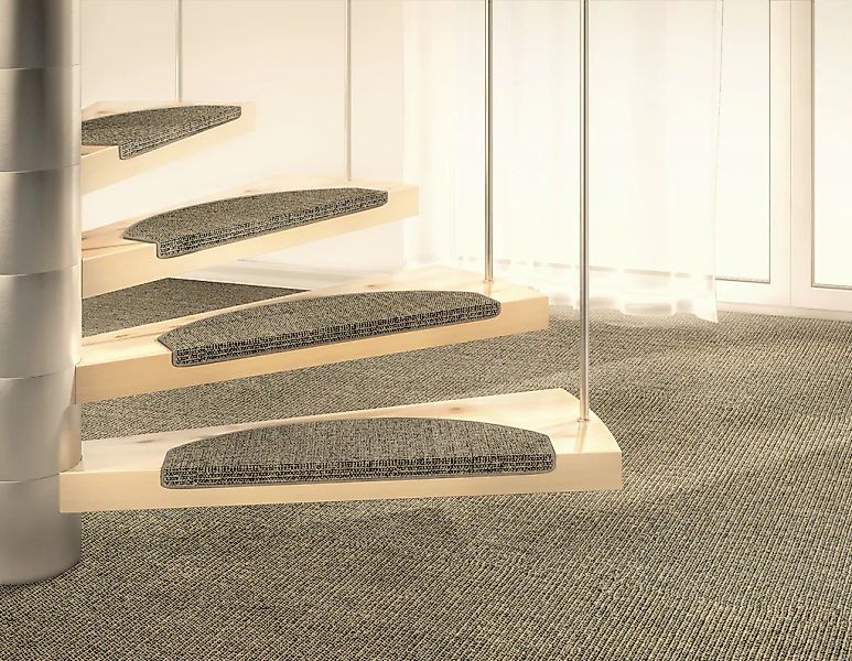 Dekowe Stufenmatte "Mara S2" halbrund 5 mm Höhe 100% Sisal, große Farbauswa günstig online kaufen