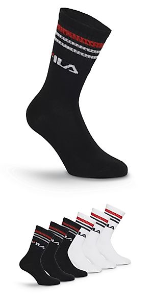 Fila Freizeitsocken, (6er Pack), mit Logo-Schriftzug günstig online kaufen