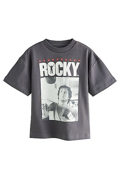 Next T-Shirt Kurzarm-T-Shirt aus 100 % Baumwolle, Rocky Balboa (1-tlg) günstig online kaufen