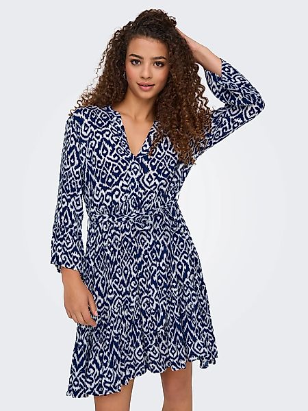 ONLY Blusenkleid "ONLCLEMMENTINE LIFE 3/4 DRESS WVN NOOS", Sommerkleid günstig online kaufen
