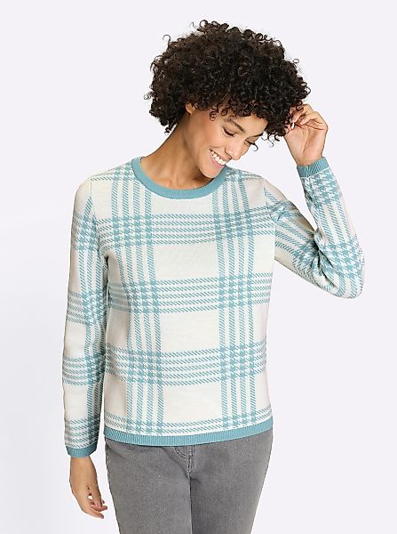 Sieh an! Strickpullover Rundhalspullover günstig online kaufen