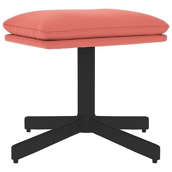 vidaXL Polsterhocker Fußhocker Rosa 60x60x36 cm günstig online kaufen