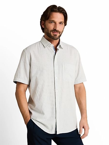 TOM TAILOR Kurzarmhemd mit Minimalprint günstig online kaufen