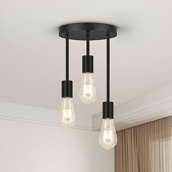 Jibenhome Deckenleuchte E27 Küchenlampe Hängend Lampe günstig online kaufen