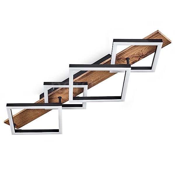 hofstein Deckenleuchte Deckenlampe aus Metall/MDF/Kunststoff in günstig online kaufen