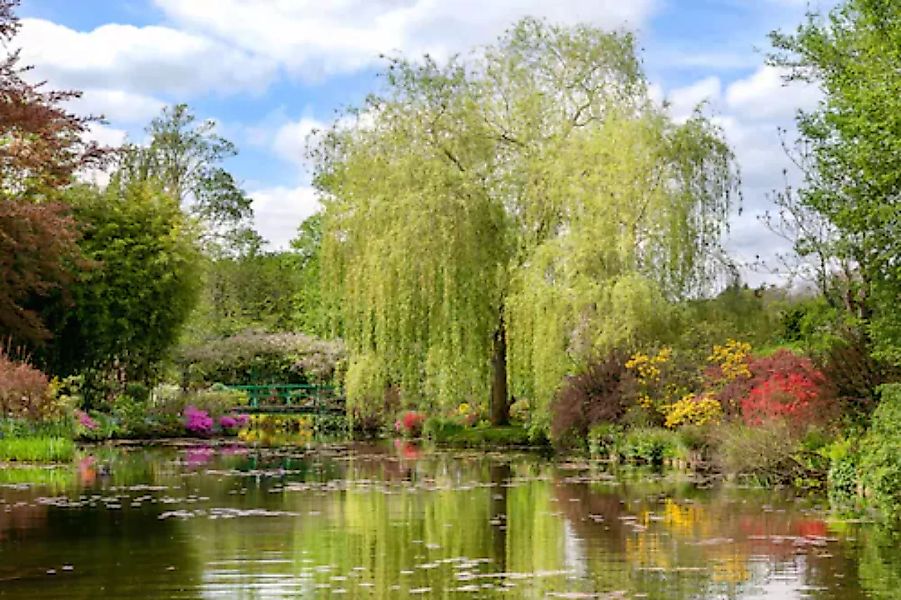 Papermoon Fototapete »Monets Garten« günstig online kaufen