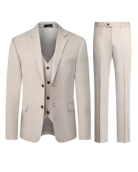 Allthemen Anzug (3 tlg) Herren Slim Fit Hochzeitsanzug komplett 3 teilig Bu günstig online kaufen