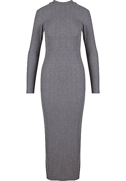 URBAN CLASSICS Shirtkleid Urban Classics Ladies Rib Longlseeve Mockneck Dre günstig online kaufen
