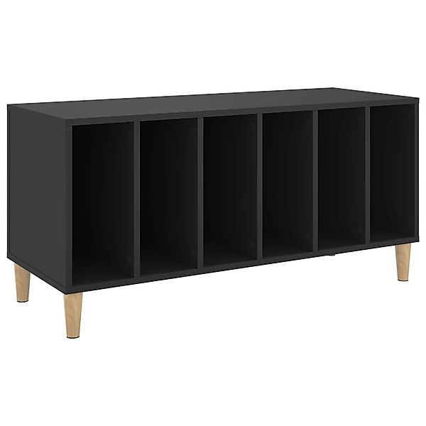 vidaXL Schuhschrank Plattenschrank Schwarz 100x38x48 cm günstig online kaufen