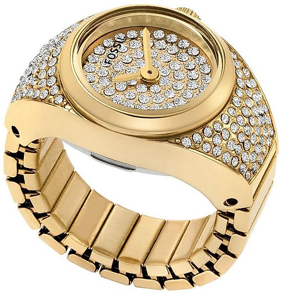 Fossil Quarzuhr WATCH RING ES5392, Quarzuhr, Armbanduhr, Damen, Glassteine, günstig online kaufen