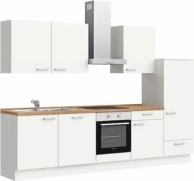 nobilia® Küchenzeile »"Touch I"«, vormontiert, Ausrichtung wählbar, Breite günstig online kaufen