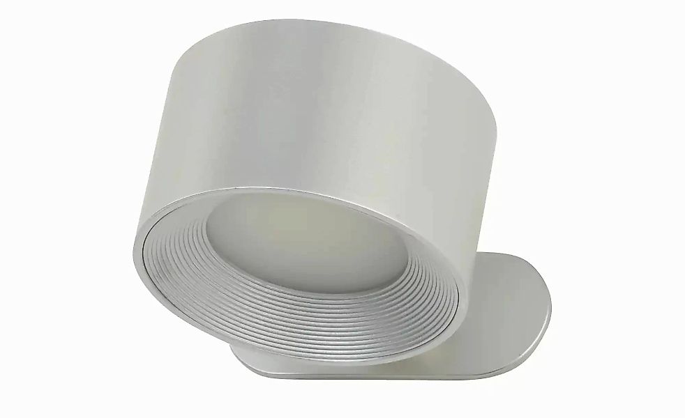 Magnet-Akku-Leuchte   ¦ silber ¦ Maße (cm): B: 8 H: 4,5 T: 9.5 Lampen & Leu günstig online kaufen