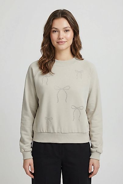 ONLY Sweatshirt "ONLCAMA L/S RHINESTONE O-NECK SWT" günstig online kaufen