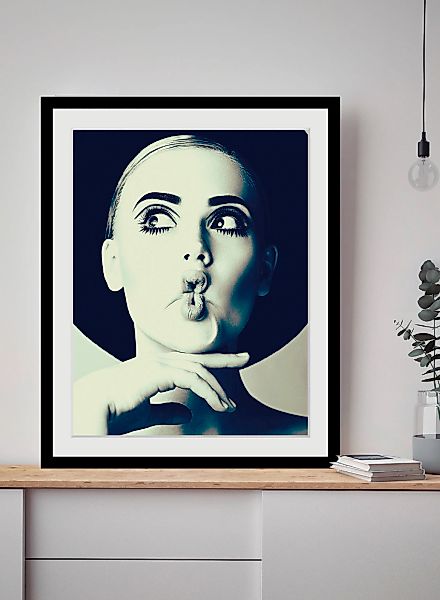 queence Bild "Duckface", Frau-Bilder von Frauen-Art-Kunst-Fashion-Mode-Maga günstig online kaufen