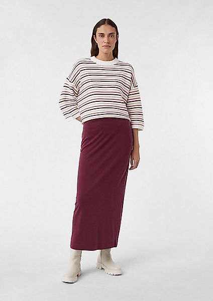 comma Maxirock Rock Maxirock aus Jersey mit Schlitz günstig online kaufen