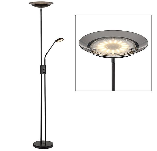 GLOBO LIGHTING LED Stehlampe, LED-Leuchtmittel fest verbaut, Warmweiß, LED günstig online kaufen