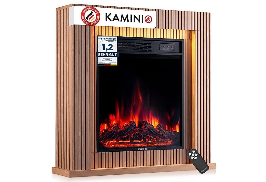 KAMINIO Elektrokamin MATTI, Elektrischer Kamin mit 3D-Flammeneffekt, Ambien günstig online kaufen