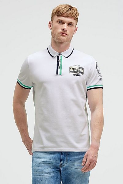 CAMP DAVID Poloshirt mit Kontrastnähten günstig online kaufen