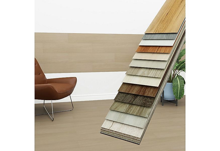 Hexim Vinylboden, Vinyldielen 0,97m² selbstklebend PVC Wandverkleidung Bode günstig online kaufen