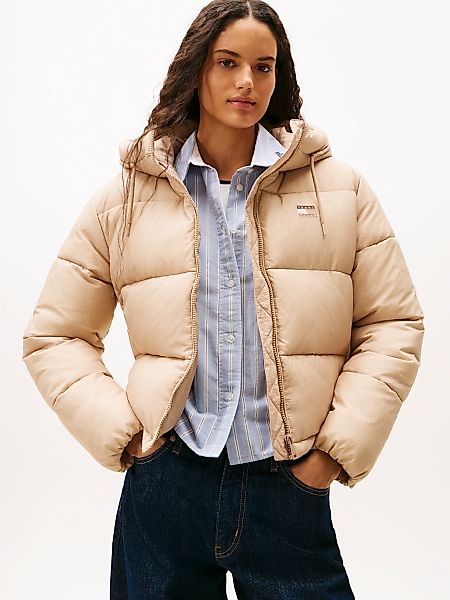 Tommy Jeans Steppjacke "TJW HOODED PUFFER JACKET" mit Kapuze günstig online kaufen