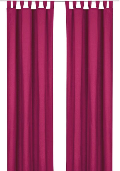 Weckbrodt Vorhang "Sento" Schlaufen 1 Stk. tlg. Baumwolle, blickdicht, matt günstig online kaufen