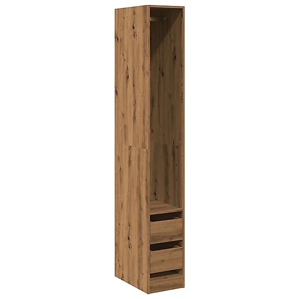 vidaXL Kleiderschrank Artisan-Eiche 30x50x200 cm Holzwerkstoff 3307746 günstig online kaufen