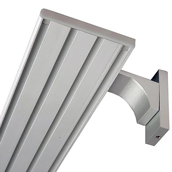 Bestlivings Gardinenschiene, 4-läufig, Fixmaß, Aluminium, verschraubte günstig online kaufen