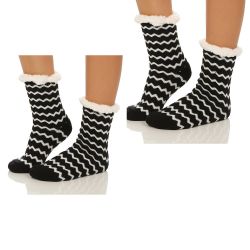 CLEO STYLE Kuschelsocken Damen Hütten Hausschuhe günstig online kaufen