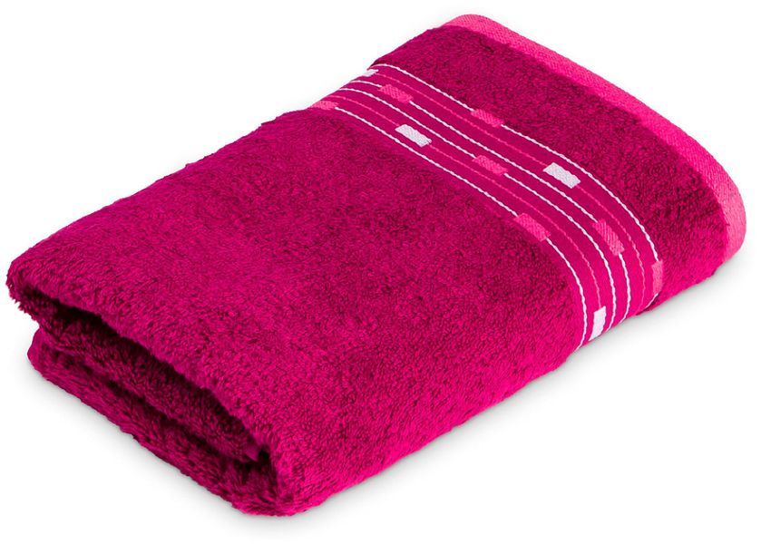 Möve for frottana Badetuch "Magic Uni" mit Bordüre aus kleinen Rechtecken günstig online kaufen