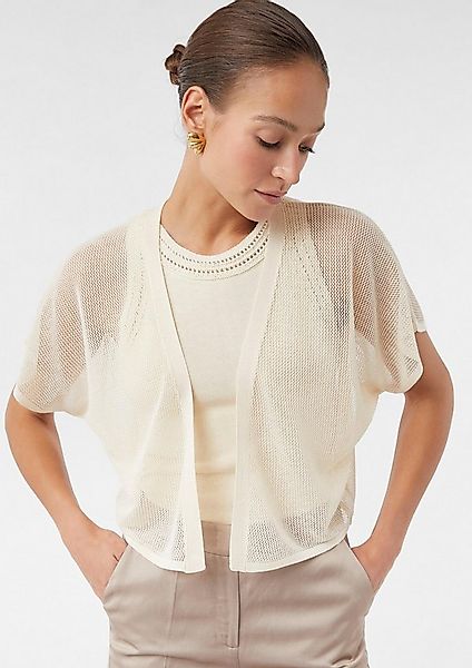 comma Poncho Indoor-Poncho Leichtes Poncho-Cape aus luftigem Strick günstig online kaufen