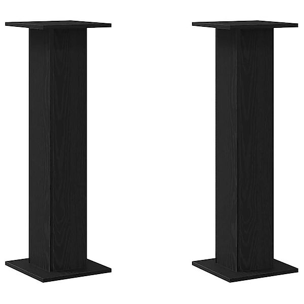 vidaXL Blumenständer Pflanzenständer 2 pcs Schwarze günstig online kaufen