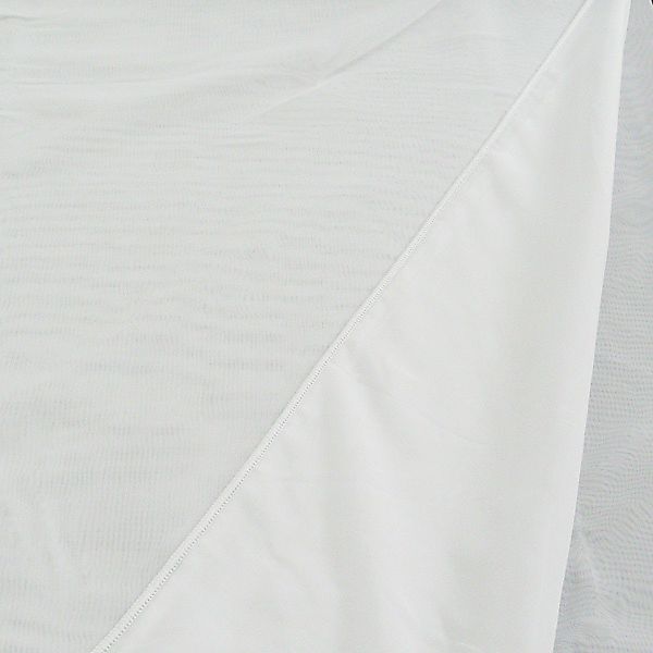 Meterware Gardinenstoff Stores Voile uni weiß günstig online kaufen