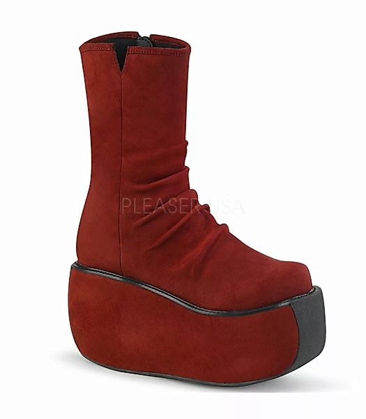 Plateau Stiefel VIOLET-100 Rot (Schuhgröße: EUR 41) günstig online kaufen