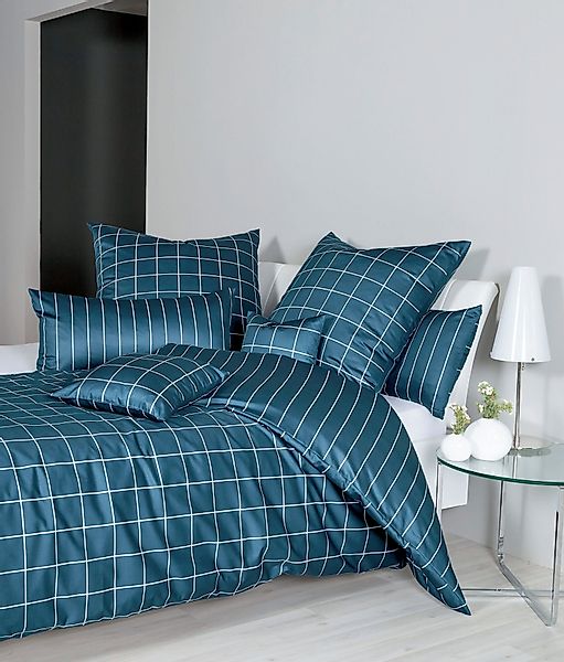 Janine Wendebettwäsche "modernclassic 39025" 2 Stk. tlg. mit Reißverschluss günstig online kaufen
