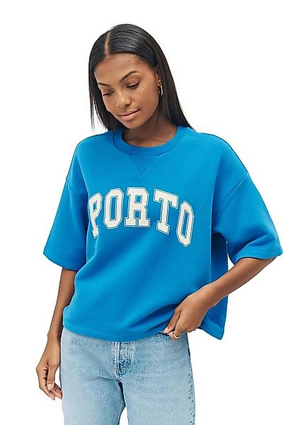 Next Sweater Gewaschenes T-Shirt aus schwerem Stoff (1-tlg) günstig online kaufen