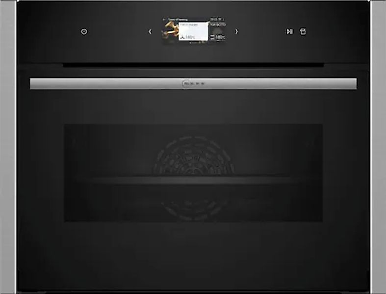 NEFF Dampfbackofen N 90 »C24FS31N0«, mit Teleskopauszug nachrüstbar, EasyCl günstig online kaufen