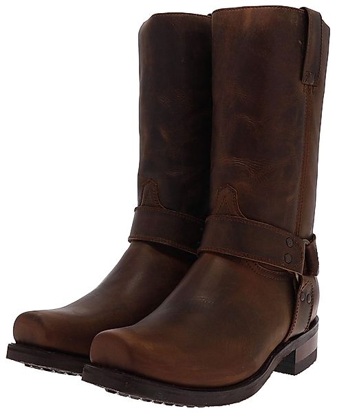Sendra Boots BLUES 9809 Braun Bikerboots günstig online kaufen