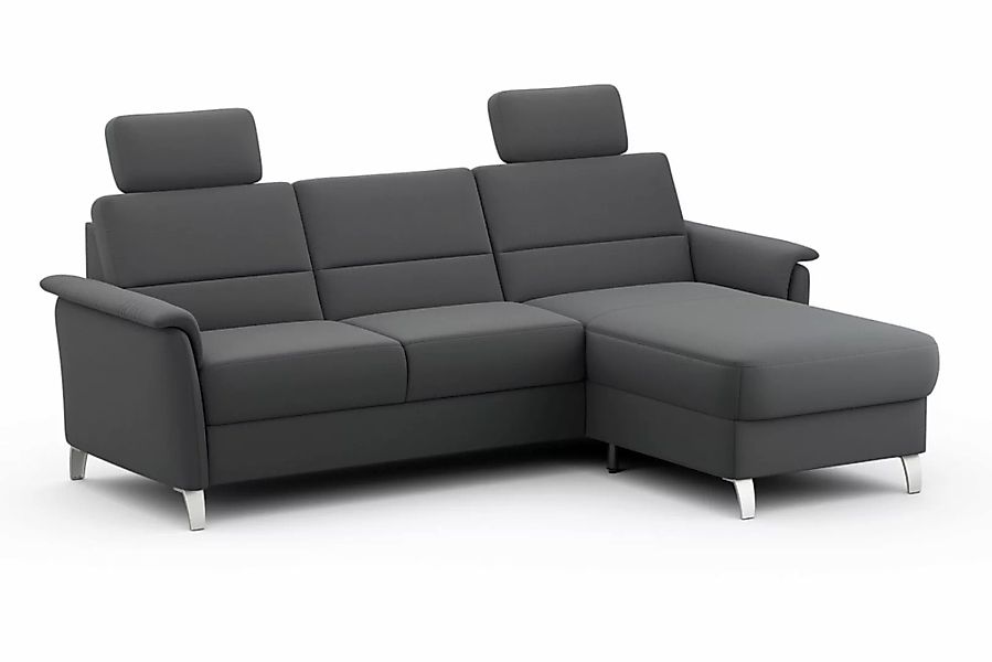 sit&more Ecksofa »Palmera L-Form«, Federkern, wahlweise mit Bettfunktion un günstig online kaufen