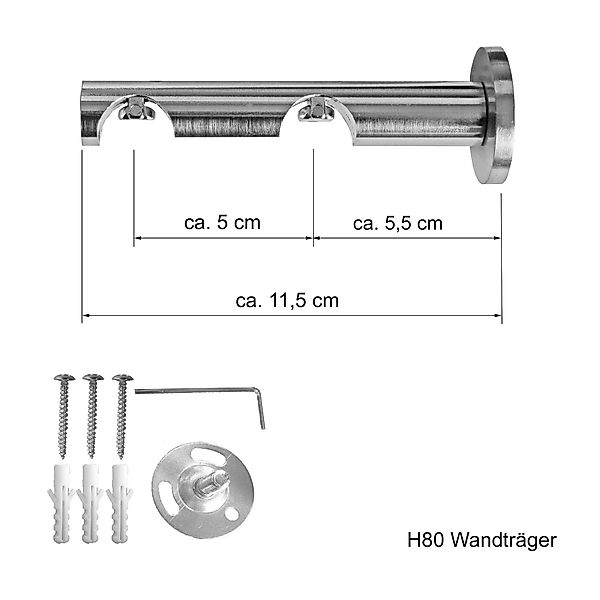 BASIT Gardinenstange Innenlauf 16 mm mit günstig online kaufen