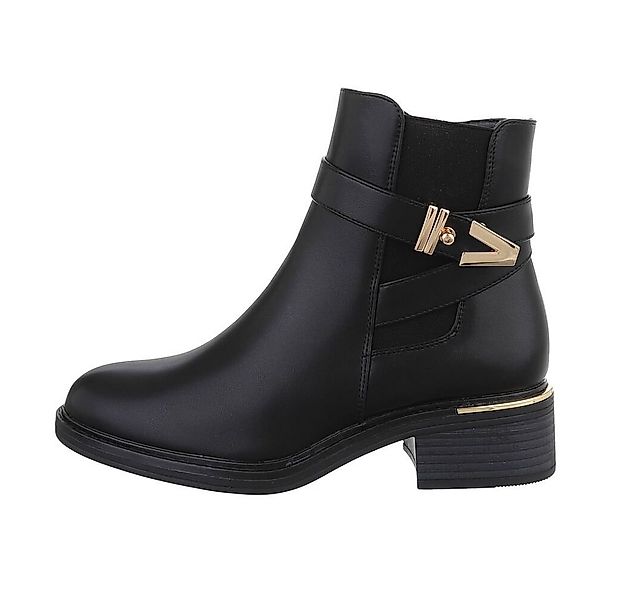 Ital-Design Damen Freizeit Stiefelette (84206712) Blockabsatz Klassische St günstig online kaufen