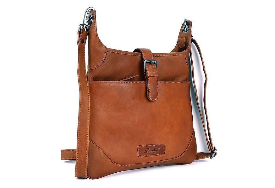 Benthill Umhängetasche Damen Echt Leder Umhängetasche Shopper Vintage Schul günstig online kaufen